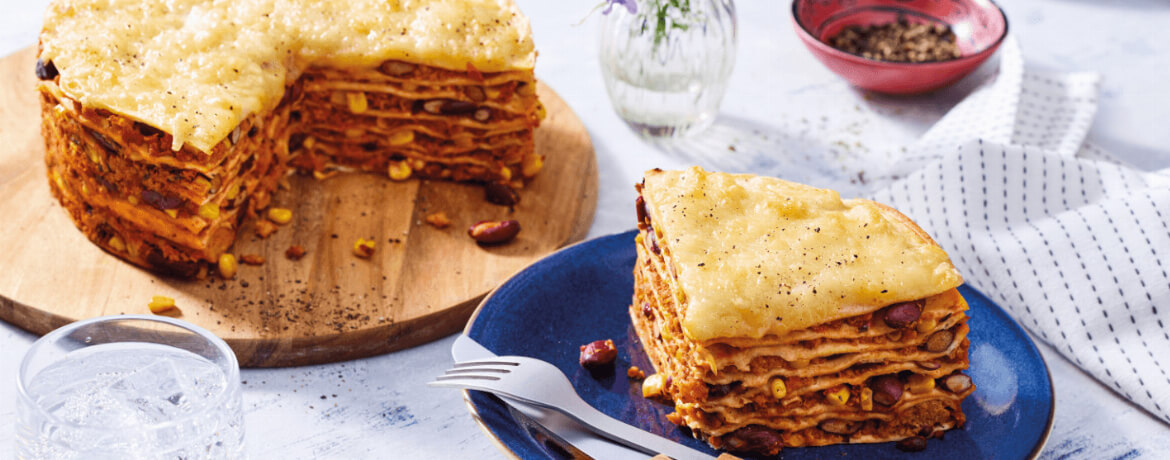 Vegane mexikanische Lasagne - Rezept | LIDL Kochen
