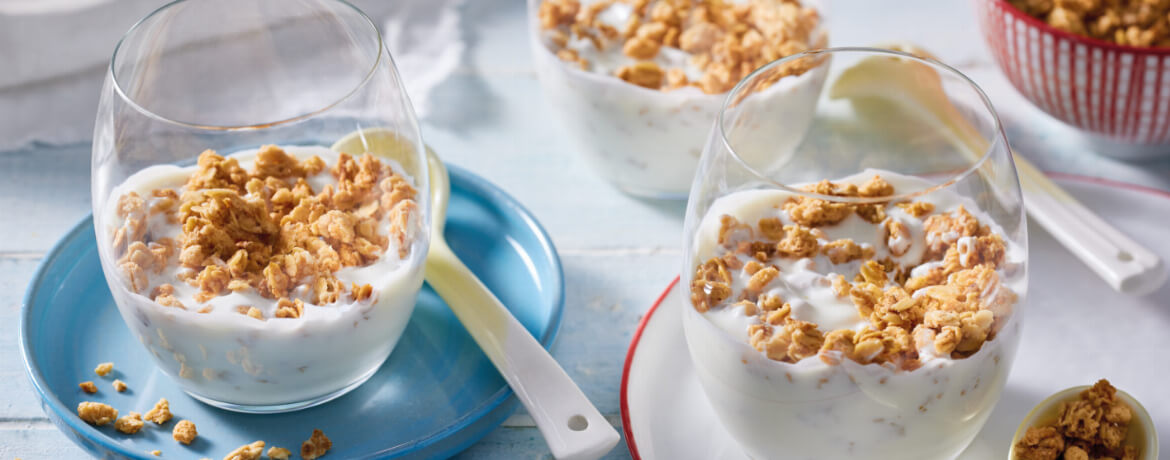 Kokos Knuspermüsli mit Joghurt - Rezept | LIDL Kochen