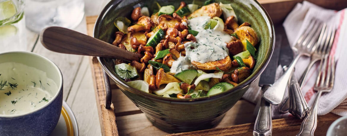 Röstkartoffel mit Pfifferlingen - Rezept | LIDL Kochen