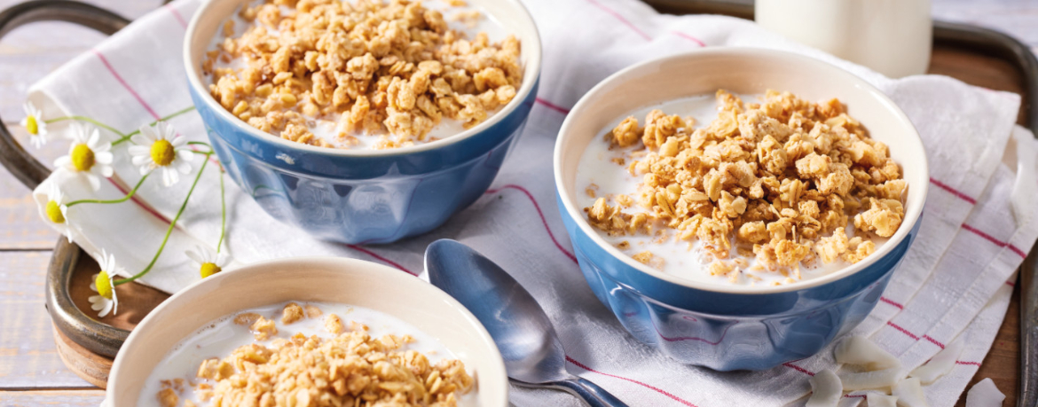 Kokos Knuspermüsli mit Milch für 4 Personen von lidl-kochen.de