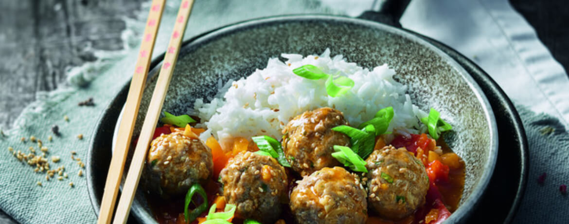 Asia-Hackbällchen - Monsieur Cuisine Rezept