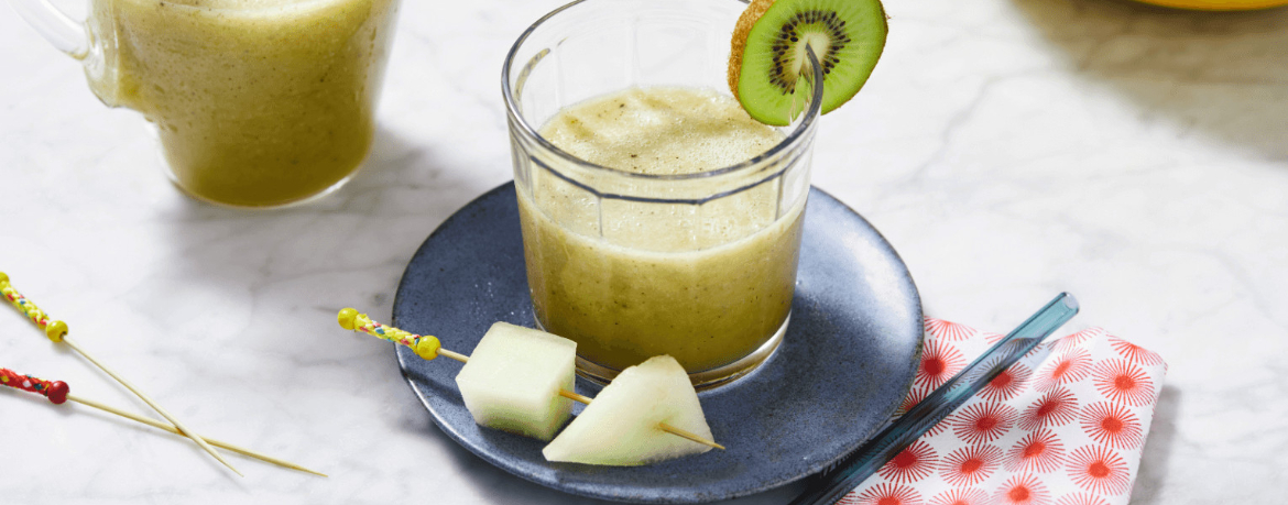 Melonen-Kiwi-Smoothie für 4 Personen von lidl-kochen.de