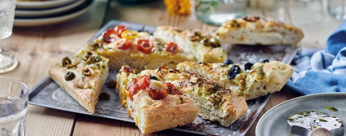 Focaccia-Variation - Monsieur Cuisine Rezept