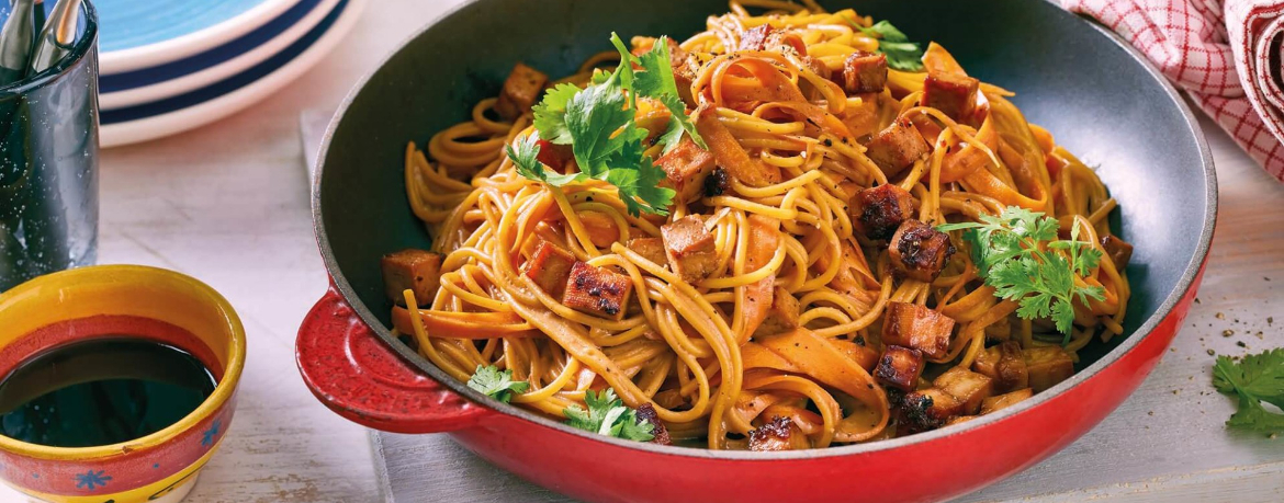 Cremige Spaghetti mit Karottennudeln für 4 Personen von lidl-kochen.de