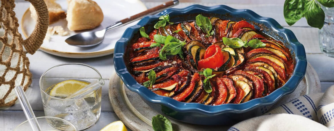 Veganer Ratatouille-Auflauf - Rezept | LIDL Kochen