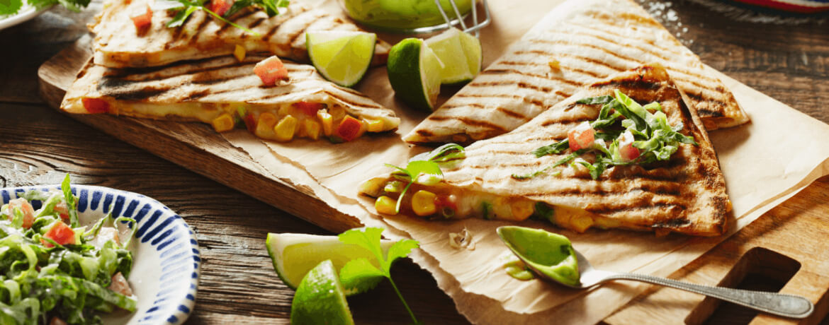 Vegetarische Quesadillas - Rezept | LIDL Kochen
