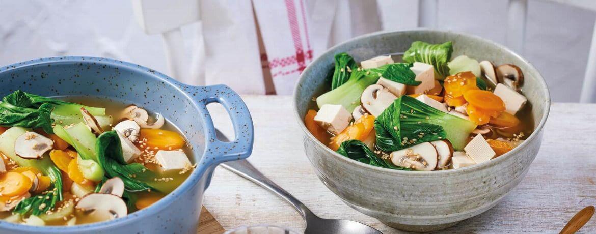 Misosuppe mit Pak Choi und Tofu - Rezept | LIDL Kochen
