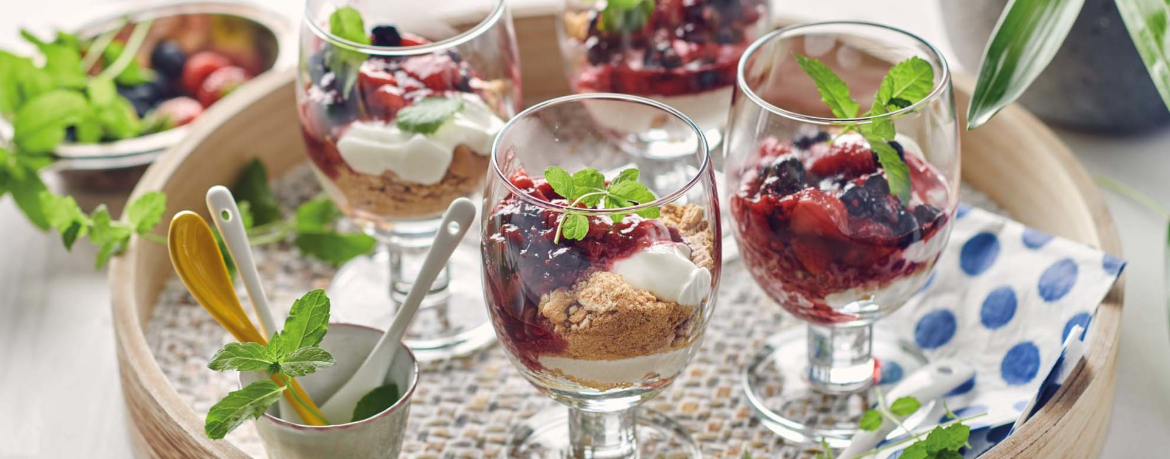 Beeren-Joghurt-Trifle für 4 Personen von lidl-kochen.de