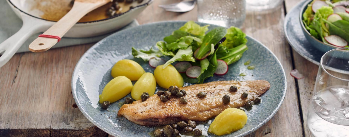 Seezunge mit Zitronen-Butter - Rezept | LIDL Kochen