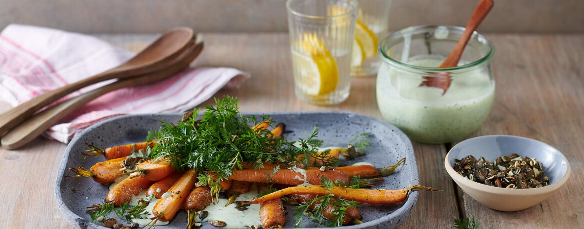 Salat mit gerösteten Karotten - Rezept | LIDL Kochen
