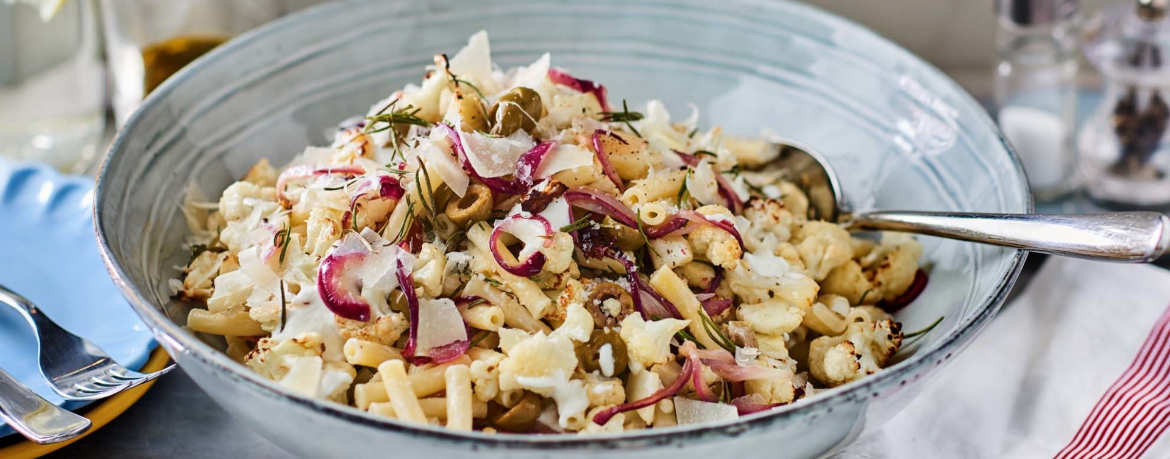 Pastasalat mit geröstetem Blumenkohl für 4 Personen von lidl-kochen.de