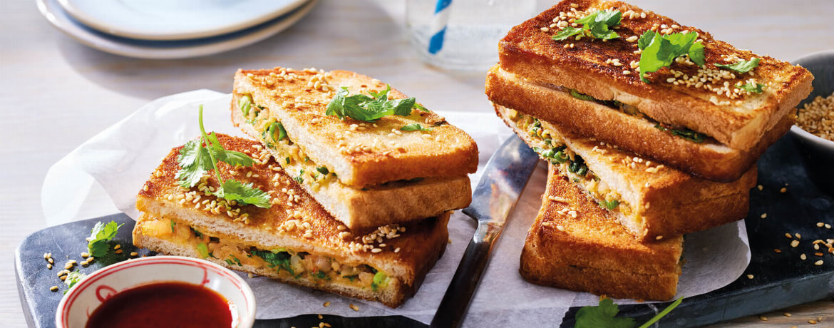 Sandwich mit Garnelen - Rezept | LIDL Kochen Sandwich mit Garnelen - Rezept | LIDL Kochen