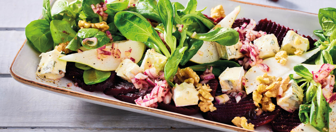 Rote-Bete-Carpaccio mit Walnusskäse für 4 Personen von lidl-kochen.de