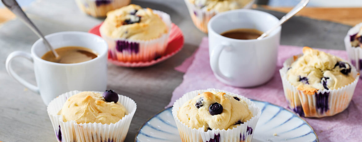 Glutenfreie Heidelbeer-Muffins - Rezept | LIDL Kochen