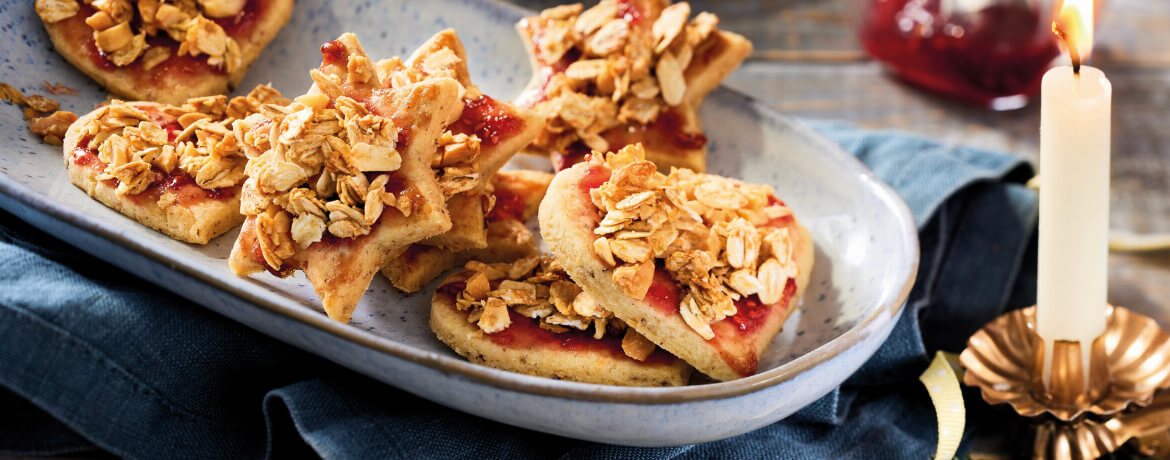 Dinkelplätzchen mit Streuseln - Rezept | LIDL Kochen