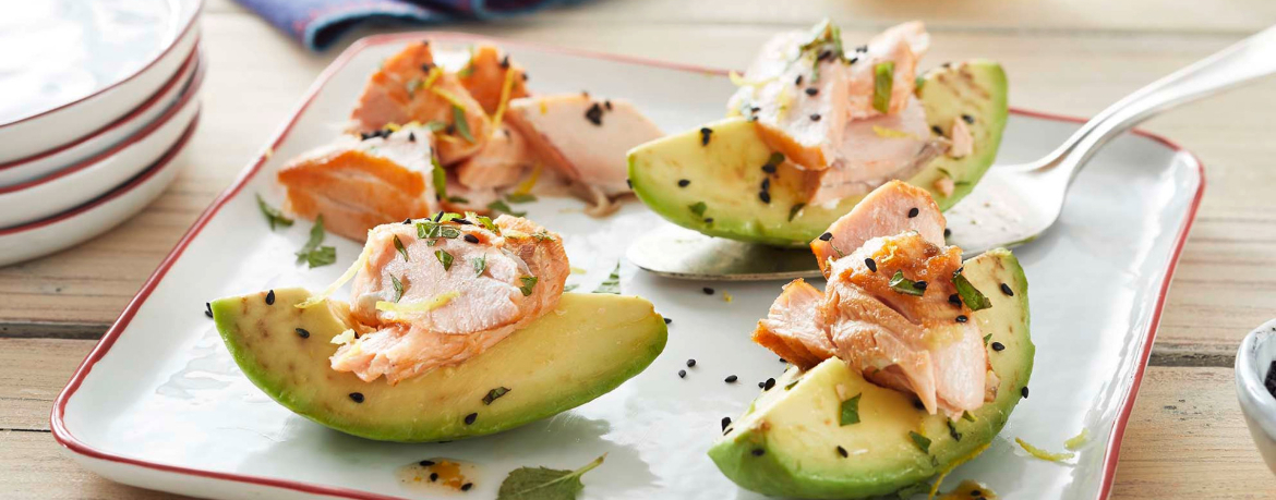 Lachs mit Avocado & Zitrone für 4 Personen von lidl-kochen.de