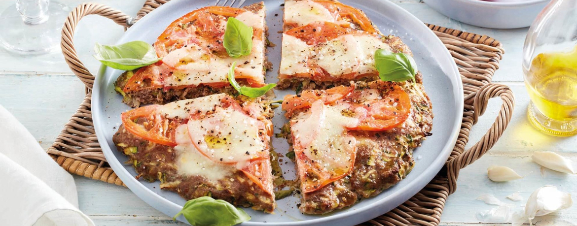 Low-Carb-Pizzen à la Caprese für 4 Personen von lidl-kochen.de