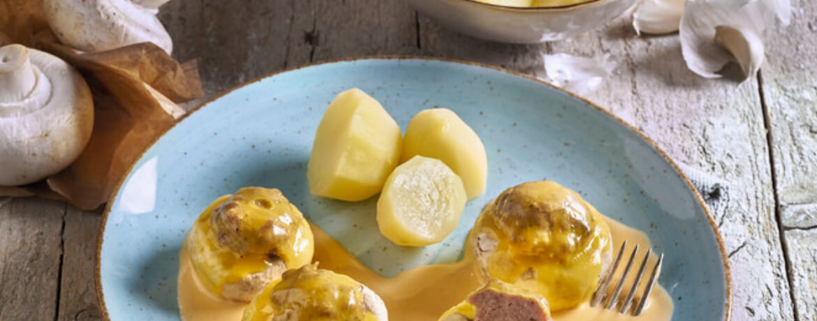 Gefüllte Champignons mit Kartoffeln für 4 Personen von lidl-kochen.de