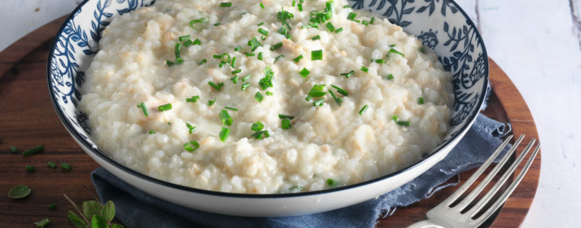 Risotto mit Lachs und Schnittlauch für 4 Personen von lidl-kochen.de