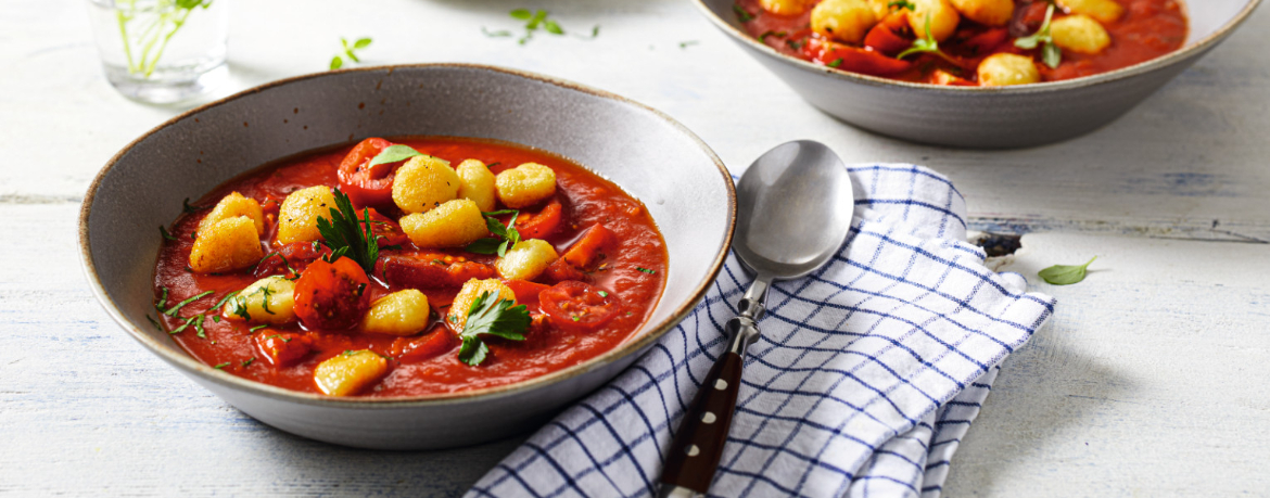 Tomatensuppe mit Gnocchi - Rezept | LIDL Kochen