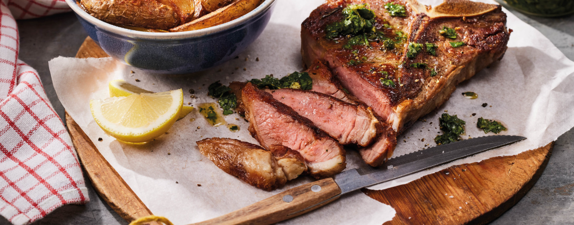 T-Bone-Steak vom Kalb mit Gremolata für 4 Personen von lidl-kochen.de