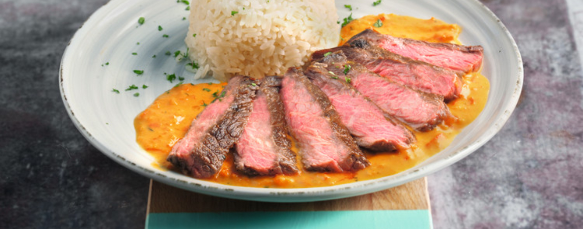 Steakstreifen mit Paprikasauce für 4 Personen von lidl-kochen.de