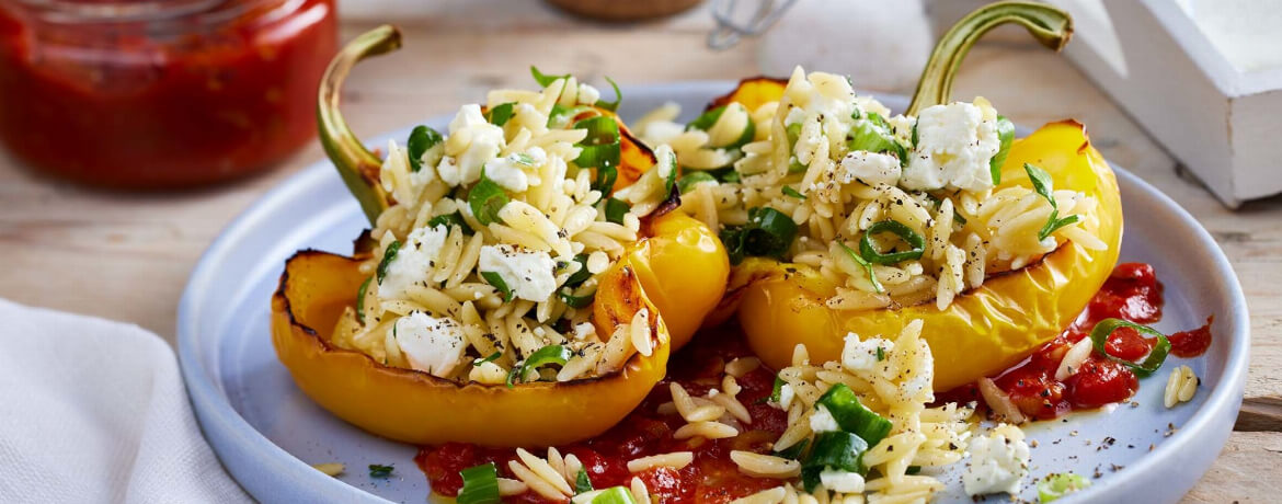 Gefüllte Paprika mit Feta - Rezept | LIDL Kochen