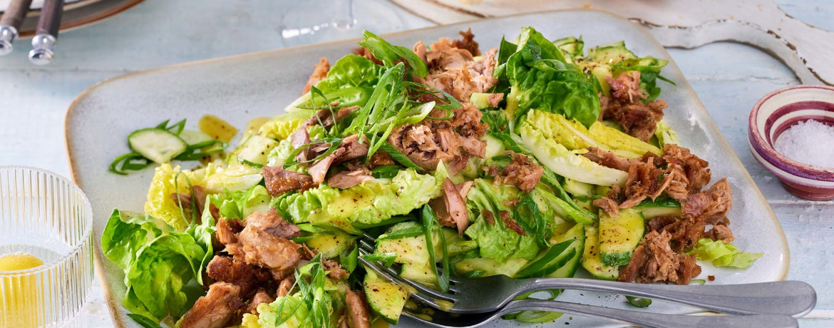 Salat mit knusprigem Thunfisch für 4 Personen von lidl-kochen.de