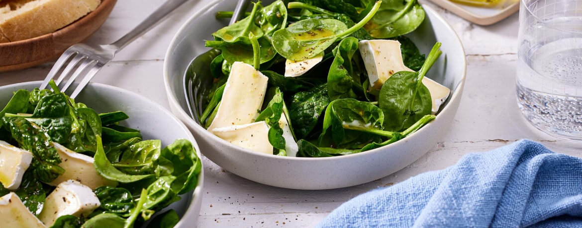 Spinatsalat mit Camembert - Rezept | LIDL Kochen