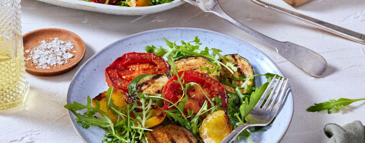 Salat aus gegrilltem Gemüse für 4 Personen von lidl-kochen.de