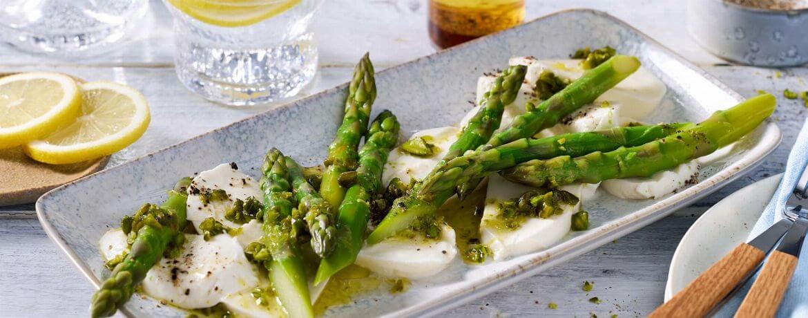 Zitronen-Mozzarella auf gr. Spargel - Rezept | LIDL Kochen