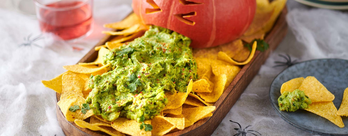 Puking Pumpkin Nachos mit Guacamole für 4 Personen von lidl-kochen.de