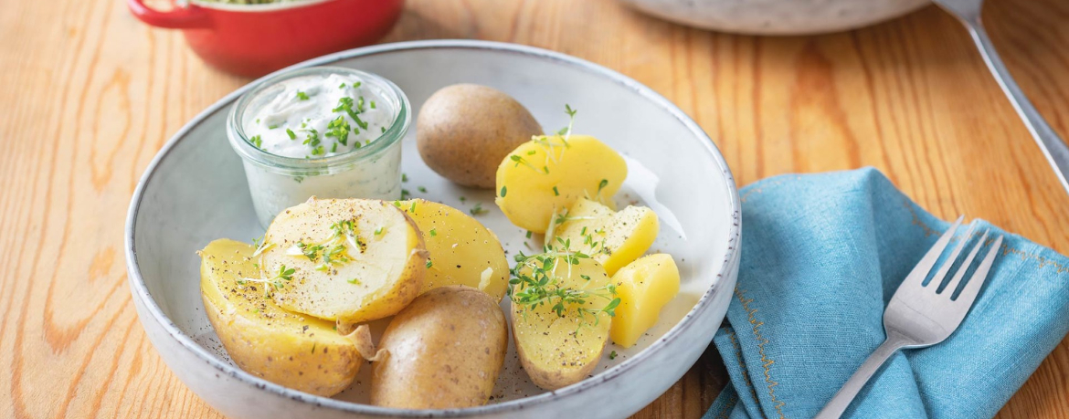 Pellkartoffeln mit Kräuterquark für 4 Personen von lidl-kochen.de