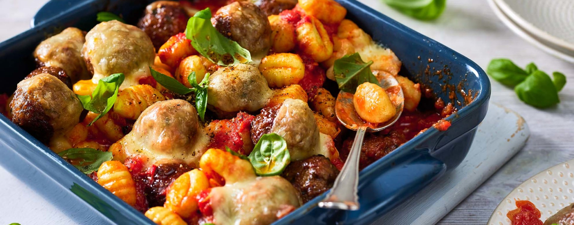 Gnocchi-Auflauf mit Hackbällchen - Rezept | LIDL Kochen