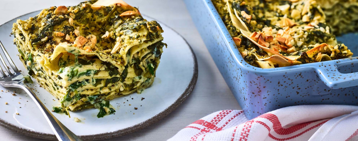Vegane Lasagne mit Spinat für 4 Personen von lidl-kochen.de