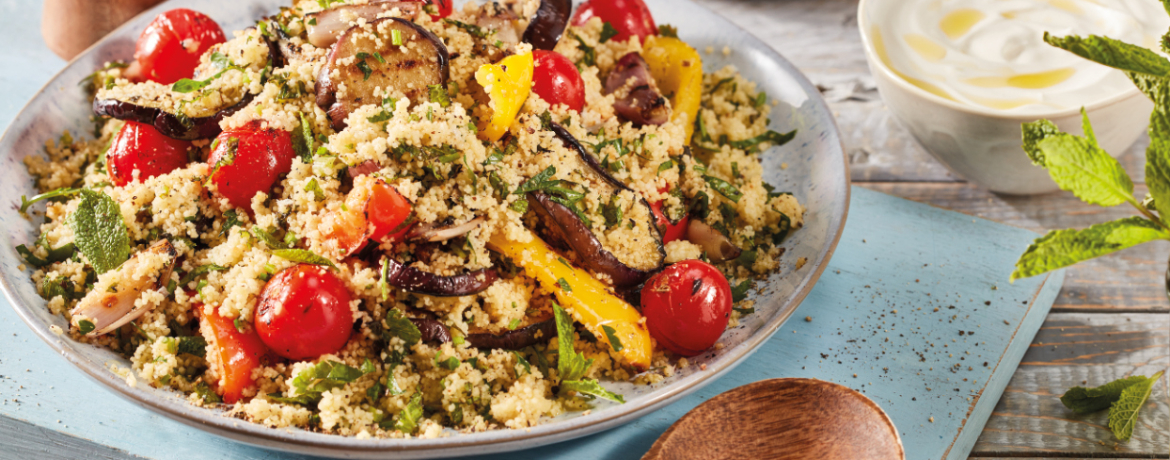 Veganer Grillgemüse-Couscous-Salat für 4 Personen von lidl-kochen.de