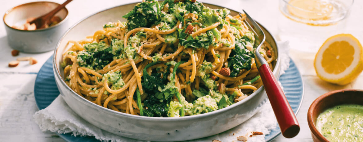 Veganes Spinat-Nudel Rezept - Rezept | LIDL Kochen