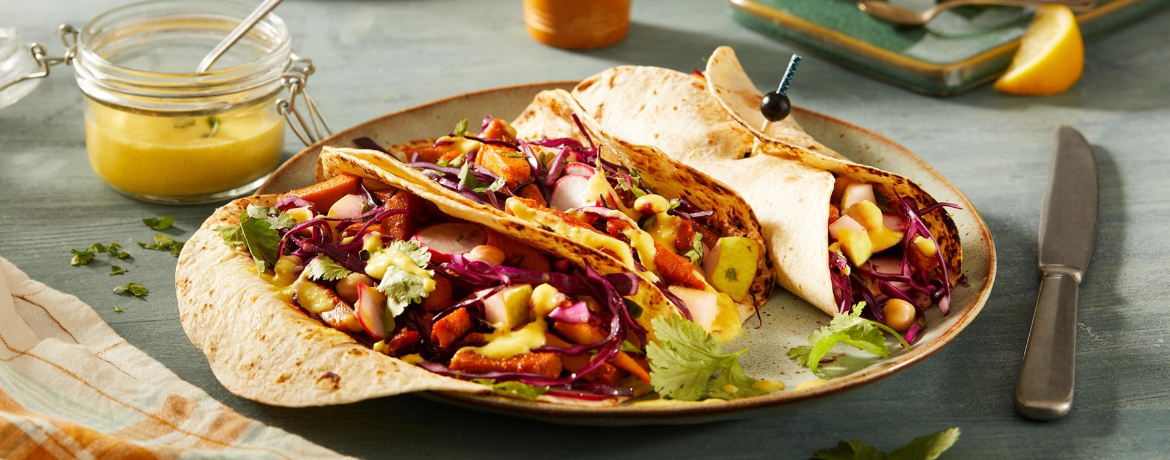 Picknicktaco mit Radieschen und Mangodressing für 4 Personen von lidl-kochen.de