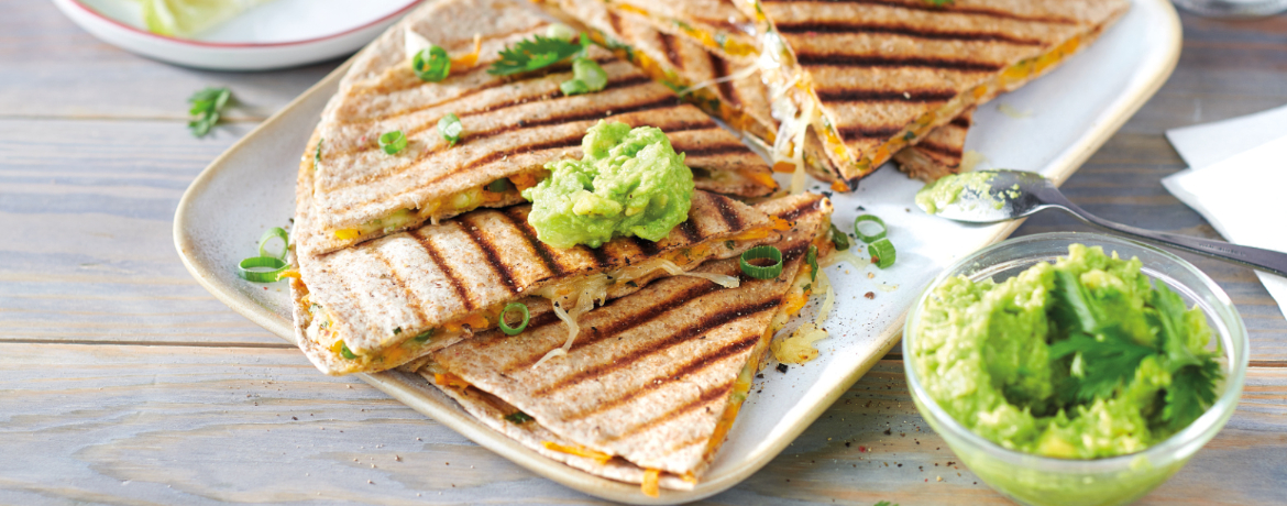 Vegane Quesadillas mit Guacamole für 4 Personen von lidl-kochen.de