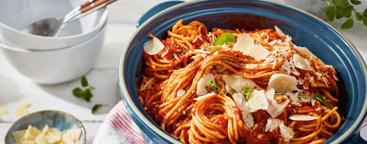One-Pot-Spaghetti-Arrabiata für 4 Personen von lidl-kochen.de