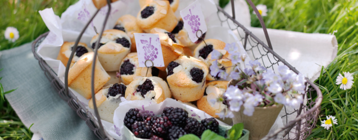 Brombeer-Friands für 16 Personen von lidl-kochen.de