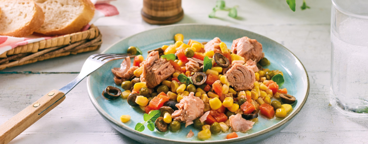 Thunfischsalat „Western“ mit Baguette für 4 Personen von lidl-kochen.de