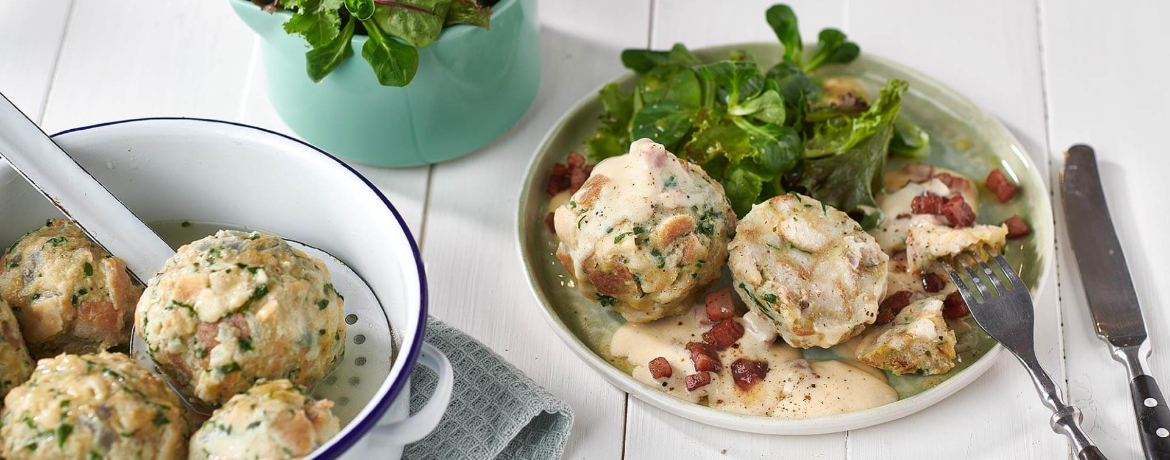 Bärlauchknödel in Specksauce für 4 Personen von lidl-kochen.de