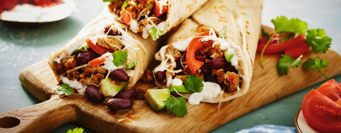 Burritos mit Hack und Bohnen für 4 Personen von lidl-kochen.de