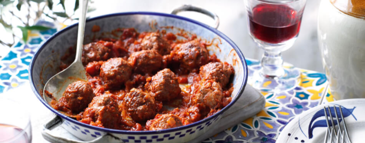 Hackbällchen in Tomaten-Wein-Sauce für 4 Personen von lidl-kochen.de