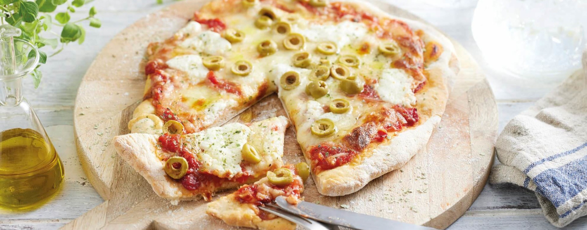 4-Käse-Pizza für 4 Personen von lidl-kochen.de