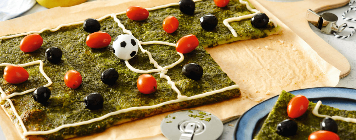 Fußball-Pizza - Rezept | LIDL Kochen