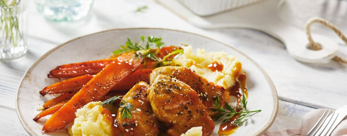 Pute Kartoffelpüree &amp; Karotten - Rezept | LIDL Kochen