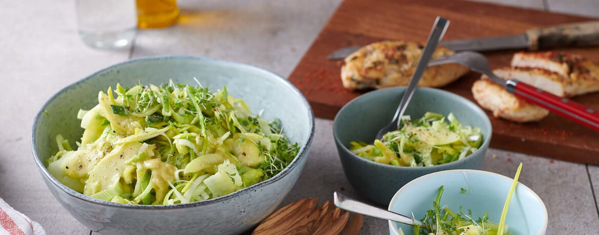 Apfel-Lauch-Salat - Rezept | LIDL Kochen