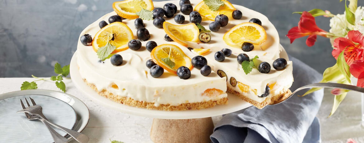 Heidelbeer-Orangen-Torte - Rezept | LIDL Kochen Heidelbeer-Orangen-Torte - Rezept | LIDL Kochen